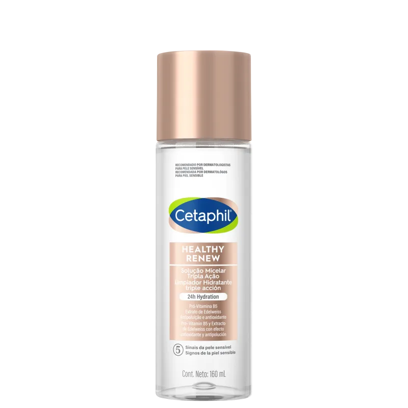 Cetaphil Healthy Renew Tripla Ação - Solução Micelar Hidratante 160ml