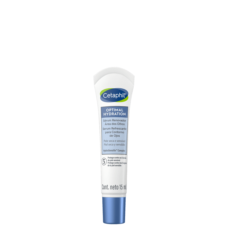 Cetaphil Optimal Hydration com Ácido Hialurônico - Sérum Renovador para Área dos Olhos 15ml
