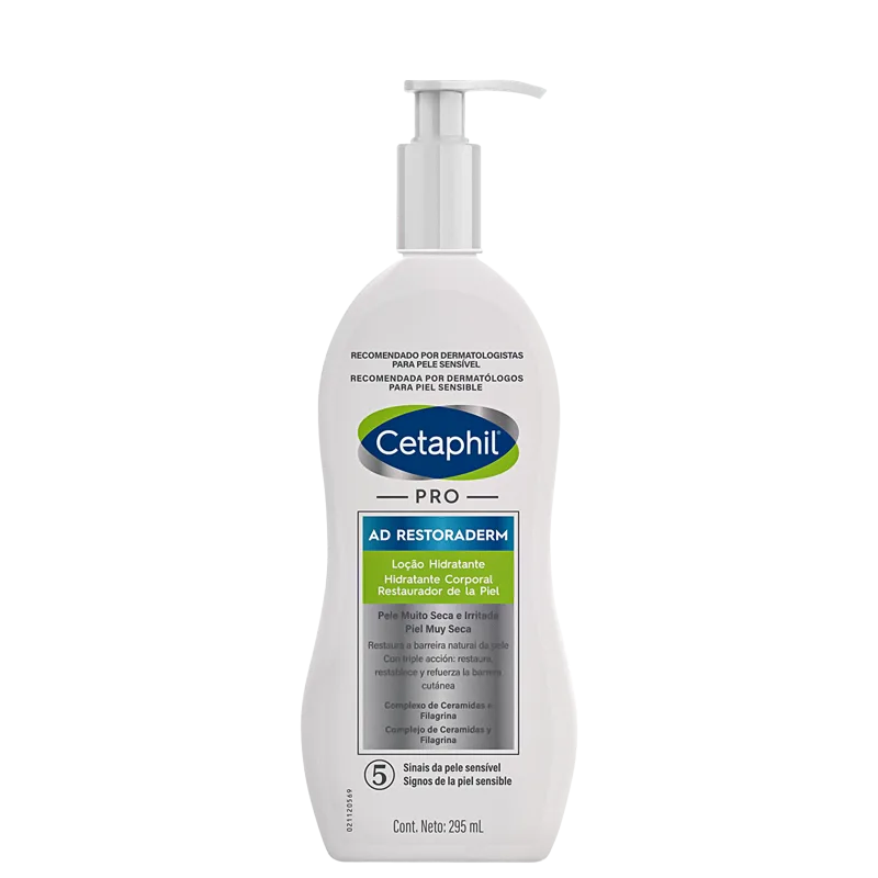 Cetaphil Pro AD Restoraderm - Loção Hidratante Hipoalergênica 145ml - Imagem 3
